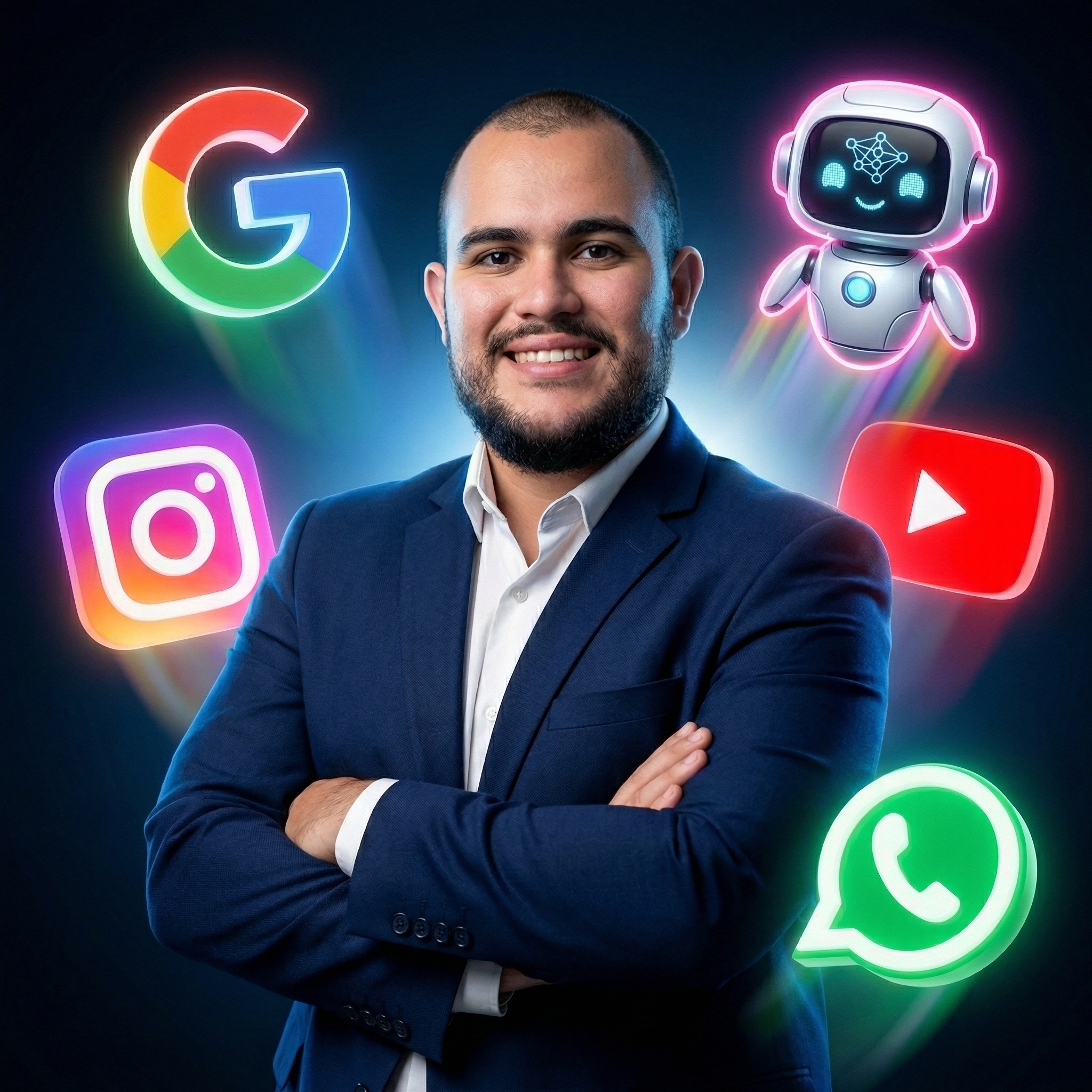 André Guerra cidade noite