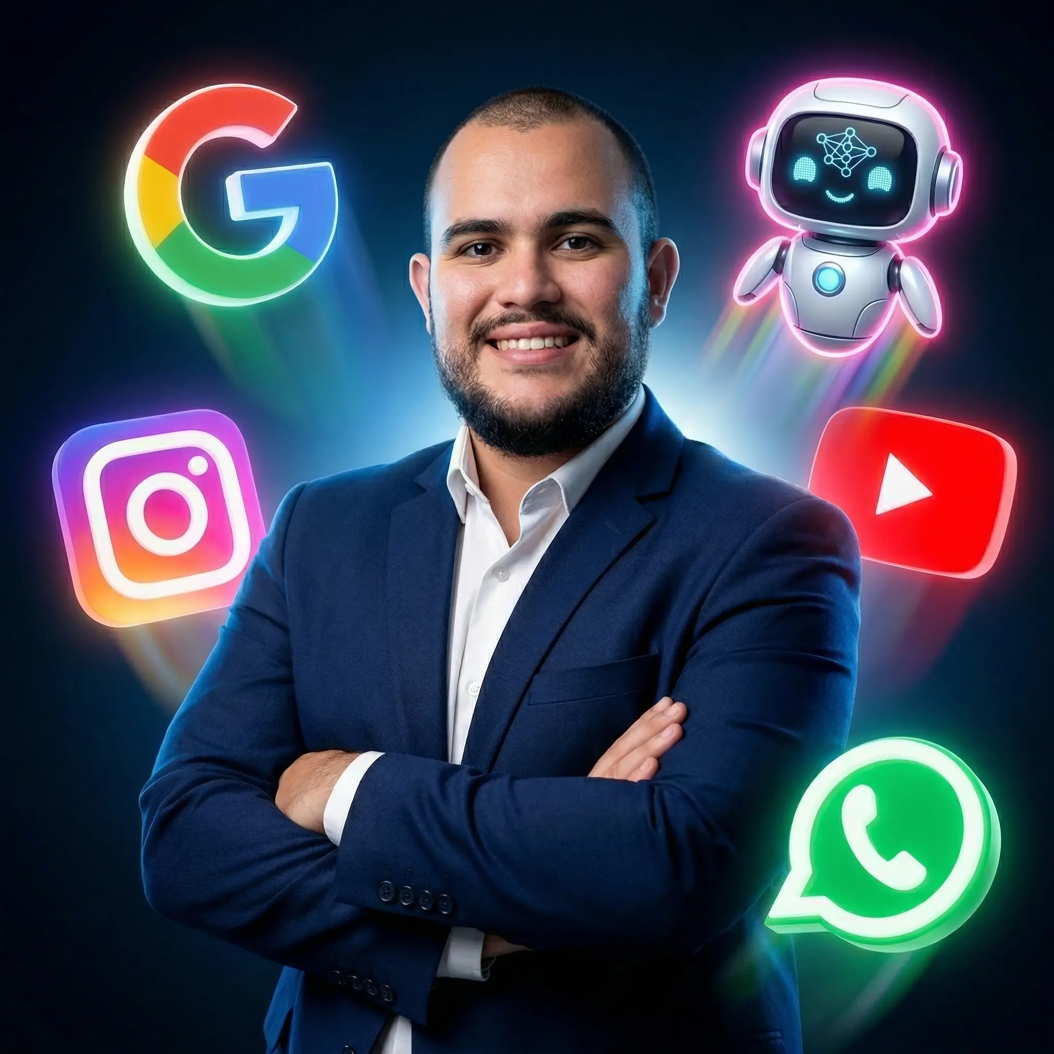 André Guerra cidade noite